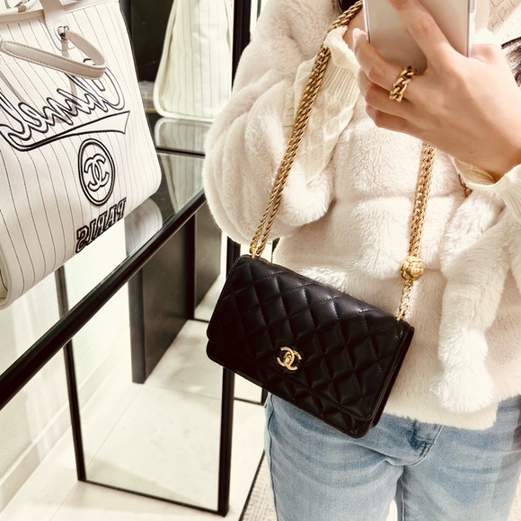 CHANEL CAMELLIA WOC (w Adjustable Chain) - Picture 10 of 16